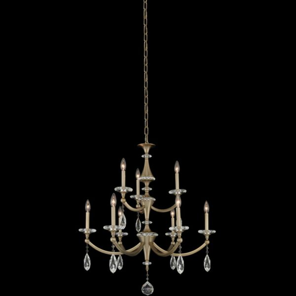 Allegri Floridia (6+3) Light 2 Tier Chandelier