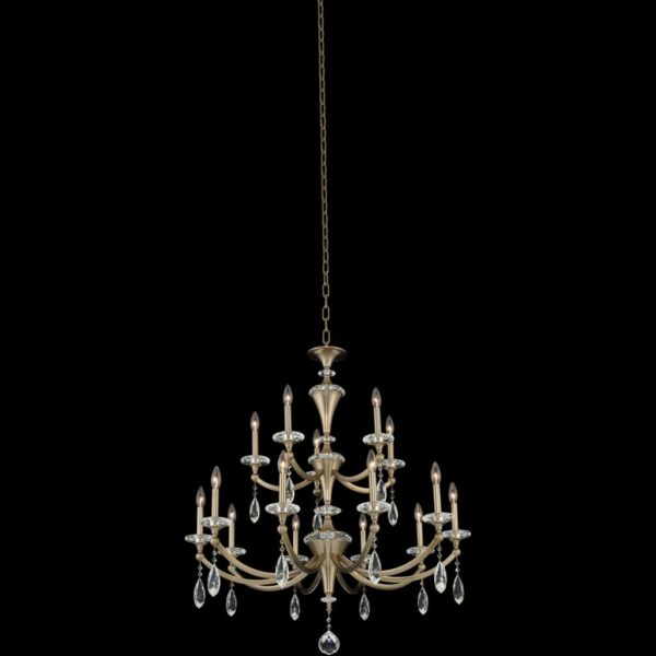 Allegri Floridia (10+5) Light 2 Tier Chandelier