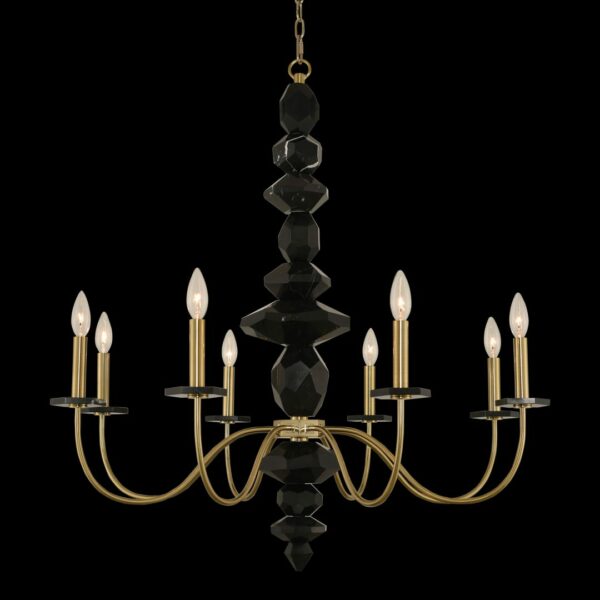 Piedra 8 Light Chandelier Allegri