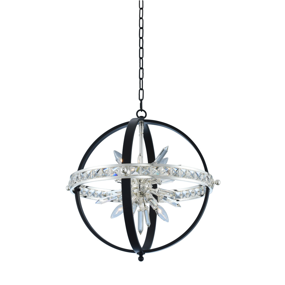 Allegri Angelo 23 Inch Pendant Matte Black