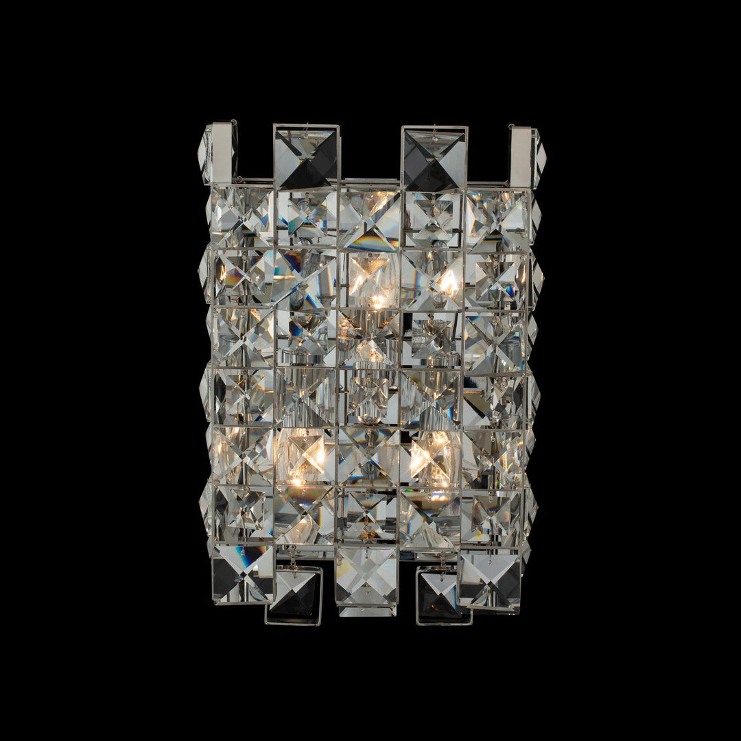 Allegri Piazze 9 Inch ADA Wall Sconce Chrome