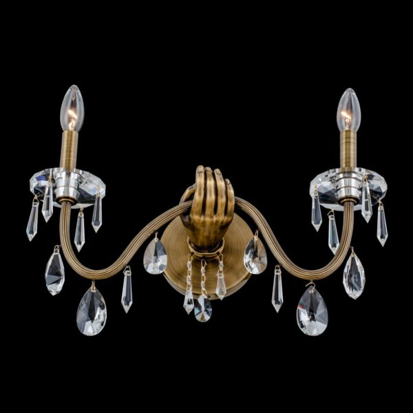 Allegri Venere 2 Light Wall Sconce