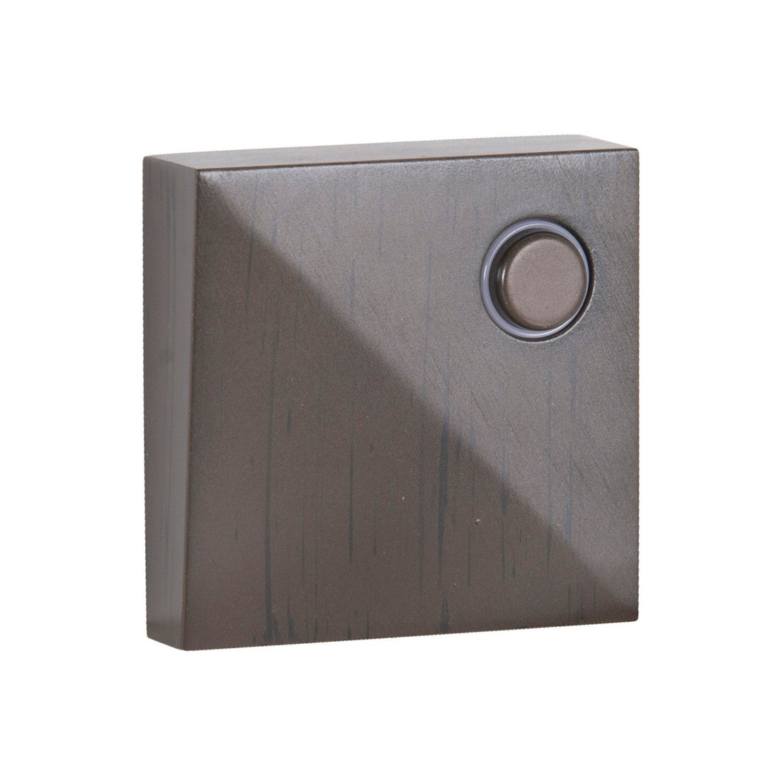 CRAFTMADE Surface Mount LED Lighted Push Button in Aged Iron