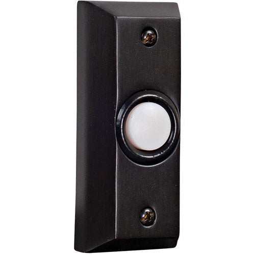 CRAFTMADE Surface Mount Rectangle Lighted Push Button in Bronze