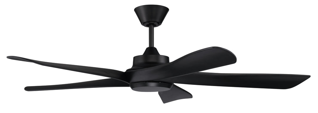 CRAFTMADE 52" Captivate Indoor/Outdoor (Damp) in Flat Black w/ Flat Black Blades