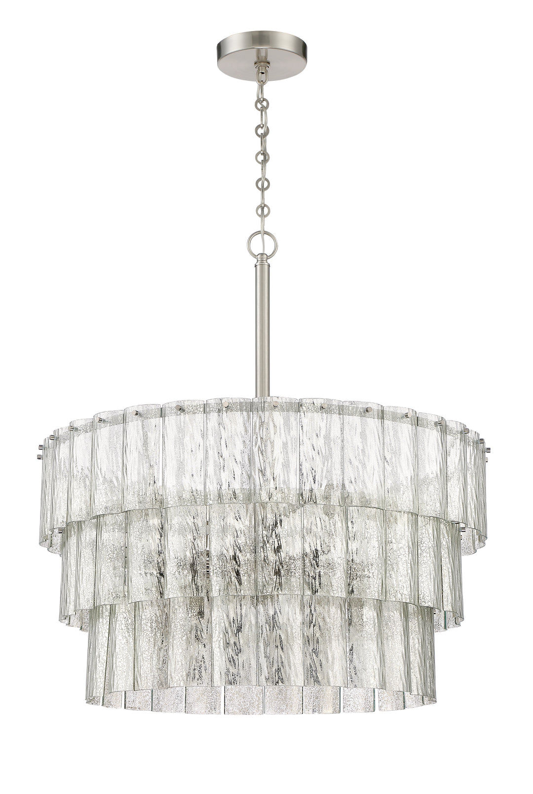 Museo 12 Light Pendant in Brushed Polished Nickel CRAFTMADE