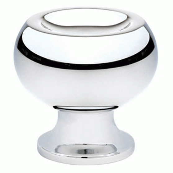 EMTEK Emtek 1 Inch Solid Brass Atomic Knob (Polished Chrome Finish)