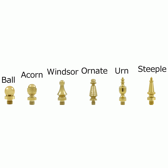 DELTANA 1 1/2 Inch x 1 1/2 Inch Solid Brass Cabinet Hinges (Polished Brass Finish)