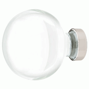 EMTEK 1 1/4 Inch Bristol Cabinet Knob (Brushed Nickel Finish)