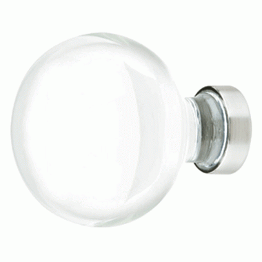 EMTEK 1 1/4 Inch Bristol Cabinet Knob (Polished Chrome Finish)