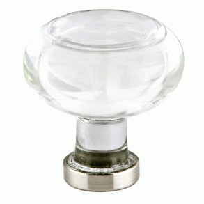 EMTEK 1 1/4 Inch Georgetown Cabinet Knob (Brushed Nickel Finish)