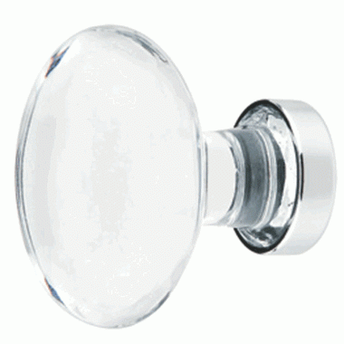 EMTEK 1 1/4 Inch Hampton Cabinet Knob (Polished Chrome Finish)