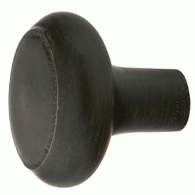 EMTEK Emtek 1 1/4 Inch Sandcast Bronze Barn Knob (Medium Bronze Finish)