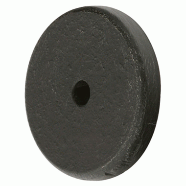 EMTEK 1 1/4 Inch Sandcast Round Back Plate (Oil Rubbed Bronze Finish)