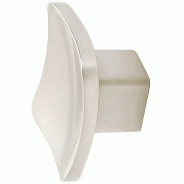 EMTEK Emtek 1 1/4 Inch Solid Brass Basin Knob (Brushed Nickel Finish)