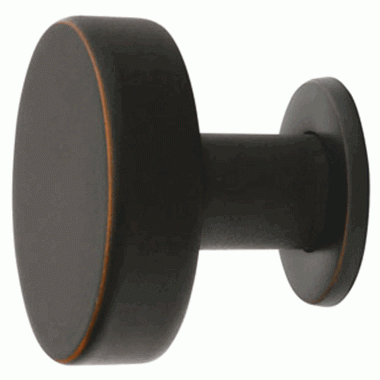 EMTEK Emtek 1 1/4 Inch Solid Brass Cadet Knob (Oil Rubbed Bronze Finish)