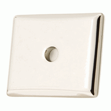 EMTEK 1 1/4 Inch Solid Brass Neos Back Plate For Knob Polished Nickel Finish