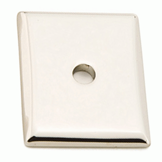 EMTEK 1 1/4 Inch Solid Brass Neos Back Plate For Knob Polished Nickel Finish