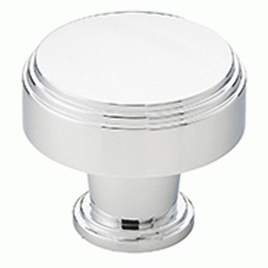 EMTEK Emtek 1 1/4 Inch Solid Brass Newport Knob (Polished Chrome Finish)