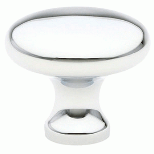 EMTEK 1 1/4 Inch Solid Brass Providence Cabinet Knob (Polished Chrome Finish)