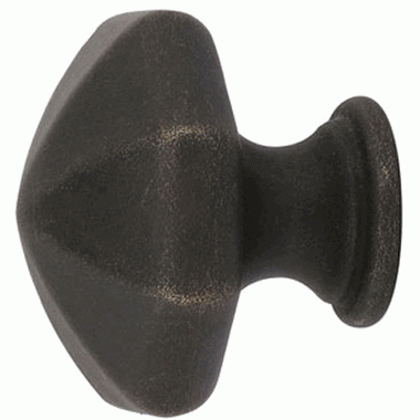 EMTEK 1 1/4 Inch Tuscany Bronze Octagon Knob (Medium Bronze)