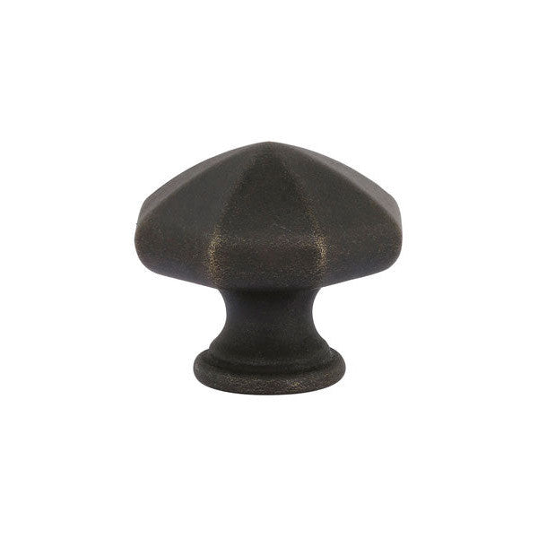 EMTEK 1 1/4 Inch Tuscany Bronze Octagon Knob (Medium Bronze)