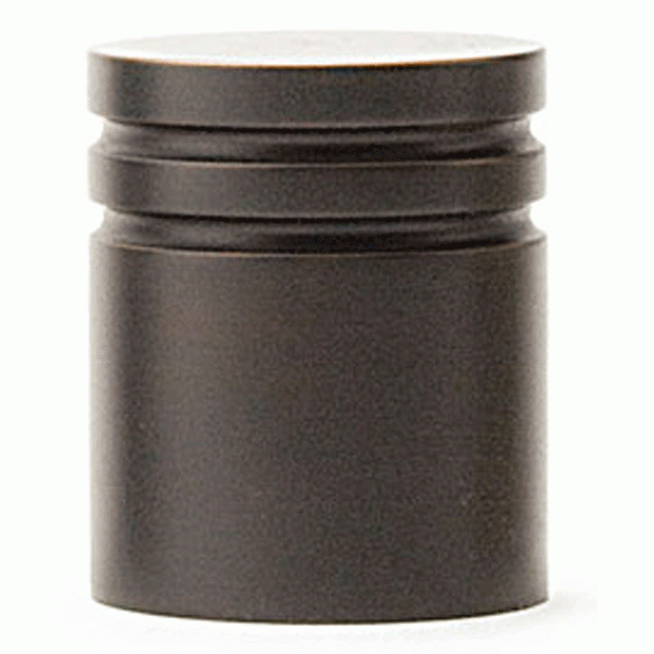 EMTEK 1 1/8 Inch Solid Brass Metric Knob (Oil Rubbed Bronze Finish)