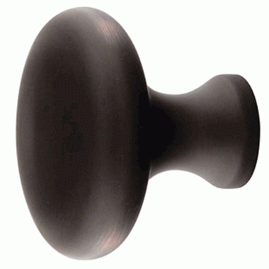 EMTEK 1 3/4 Inch Solid Brass Providence Cabinet Knob (Oil Rubbed Bronze Finish)