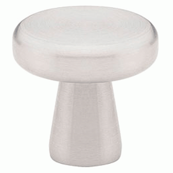 EMTEK 1 1/4 Inch Stainless Steel Mushroom Knob