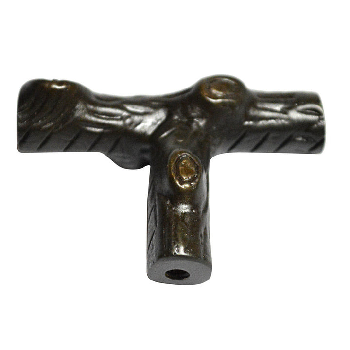 COPPER MOUNTAIN HARDWARE 1 7/8 Inch Tree Branch Bar Knob (Oil Rubbed Bronze Finish)