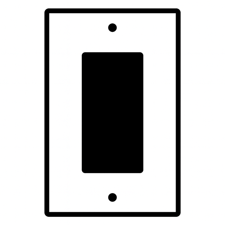 Sonnet Leaf Wall Plate (Oil Rubbed Bronze Finish)