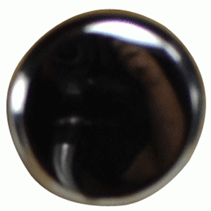 COPPER MOUNTAIN HARDWARE 1 Inch Brass Flat Top Cabinet Knob (Polished Chrome Finish)