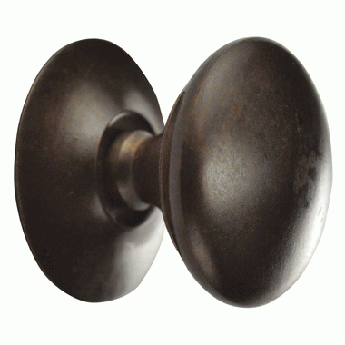 COPPER MOUNTAIN HARDWARE 1 Inch Brass Round Cabinet Knob (Oil Rubbed Bronze Finish)