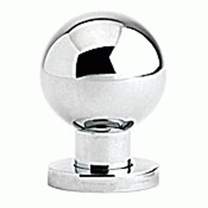 EMTEK Emtek 1 Inch Solid Brass Globe Knob (Polished Chrome Finish)