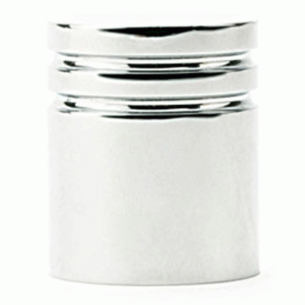 EMTEK 1 Inch Solid Brass Metric Knob (Polished Chrome Finish)