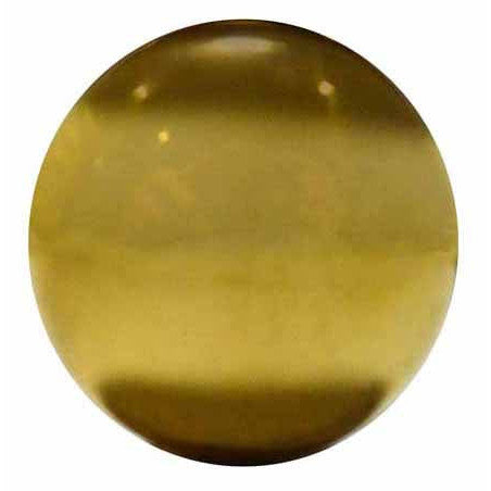 COPPER MOUNTAIN HARDWARE 1 Inch Solid Brass Traditional Round Knob (Polished Brass Finish)