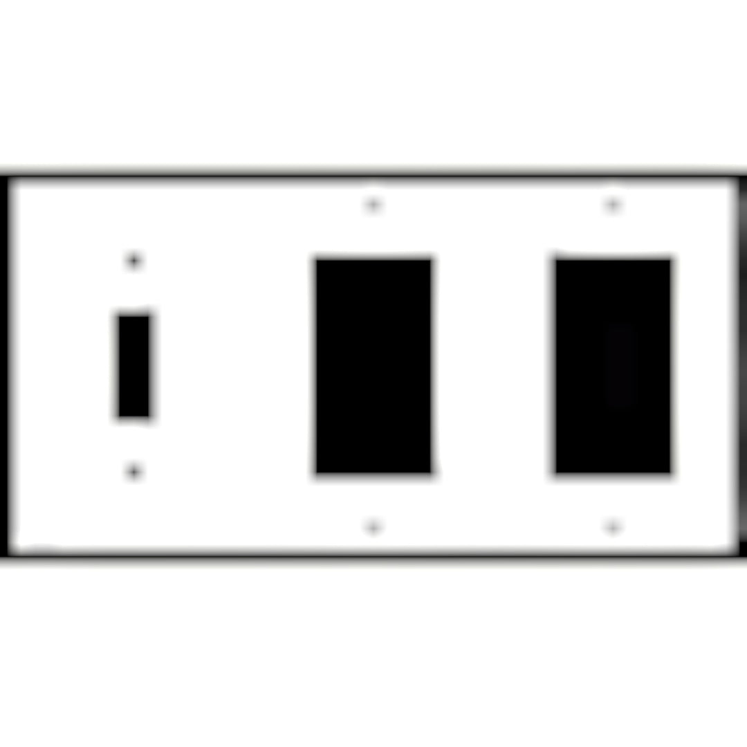 Oceanus Shell Wall Plate (Matte Nickel Finish)