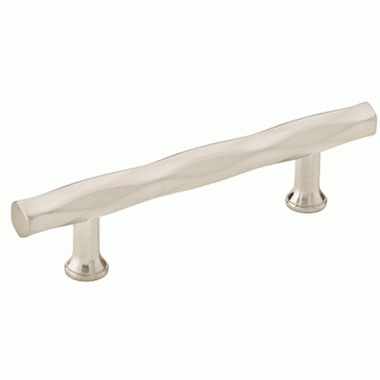 EMTEK 10 Inch (8 Inch c-c) Solid Brass Tribeca Pull (Brushed Nickel Finish)