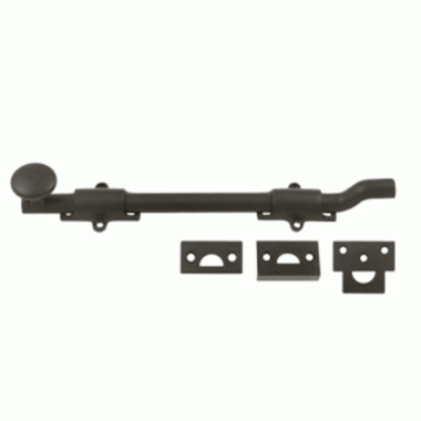 DELTANA 10 Inch Deltana Offset Heavy Duty Surface Bolt (Oil Rubbed Bronze)