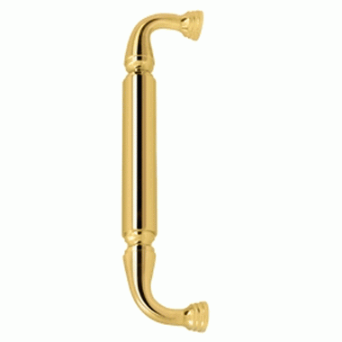 DELTANA 10 Inch Deltana Solid Brass Door Pull (Polished Brass Finish)