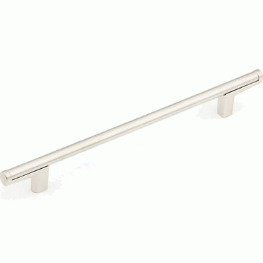 SCHAUB 11 1/8 Inch (8 Inch c-c) Regatta Pull (Brushed Nickel Finish)