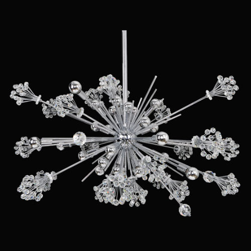 Allegri Constellation 30 Light Pendant Chrome