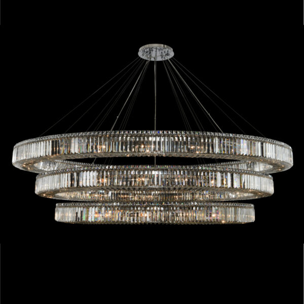 Allegri Rondelle (60 + 72 + 84) Inch 3 Tier Pendant