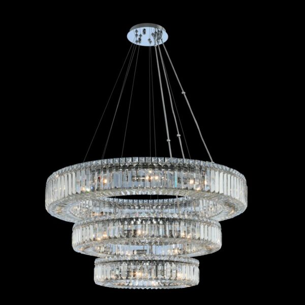 Allegri Rondelle (18 + 26 + 36) Inch 3 Tier Pendant