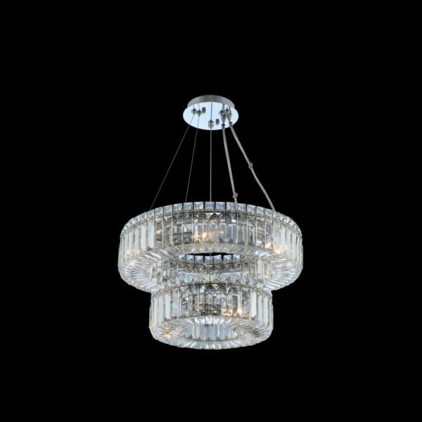 Allegri Rondelle (12 + 18) Inch 2 Tier Pendant