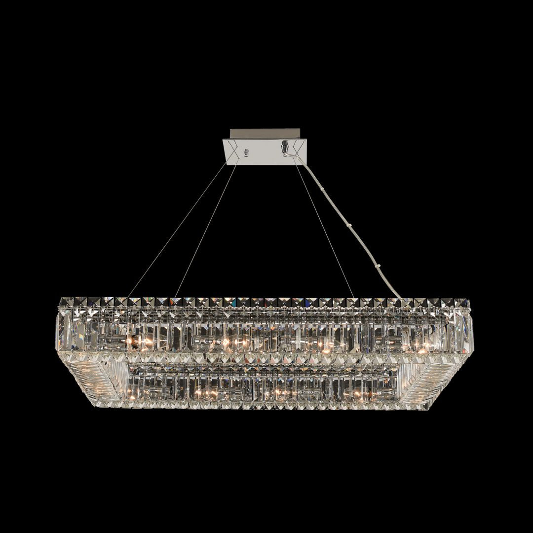 Allegri Baguette 29 Inch Rectangular Pendant