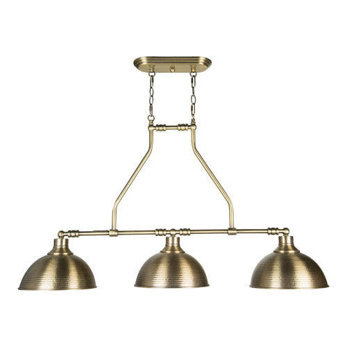 CRAFTMADE Timarron 3 Light Island in Legacy Brass