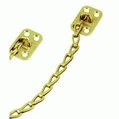 DELTANA 12 Inch Deltana Transom Chain (Polished Brass Finish)