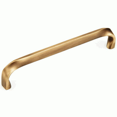 SCHAUB 14 1/2 Inch (13 3/4 Inch c-c) Italian Contemporary Pull (Light Bronze Finish)