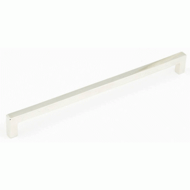 SCHAUB 18 3/4 Inch (18 Inch c-c) Vinci Appliance Pull (Polished White Bronze Finish)